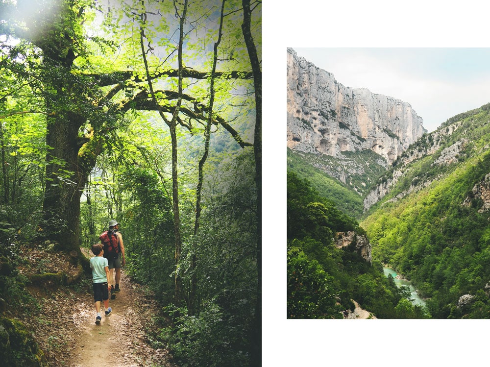 randonnée Verdon sentier Martel en famille avec enfants