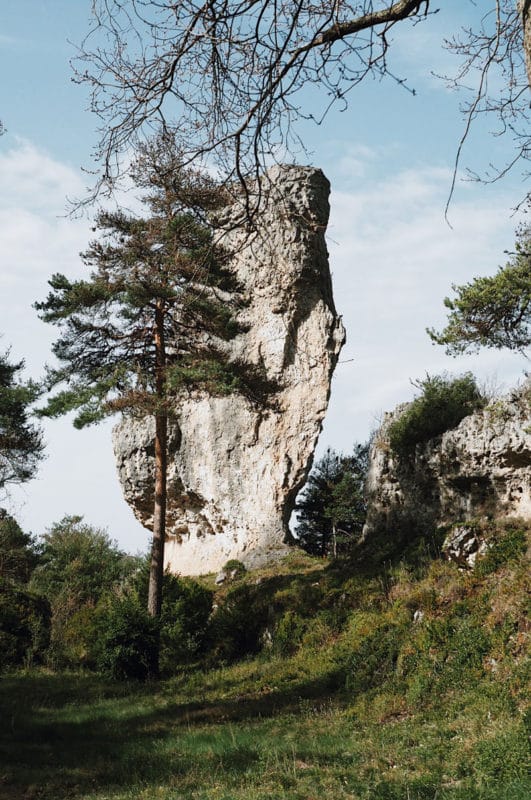 rochers site naturel Montpellier le vieux Grands Causses Millau