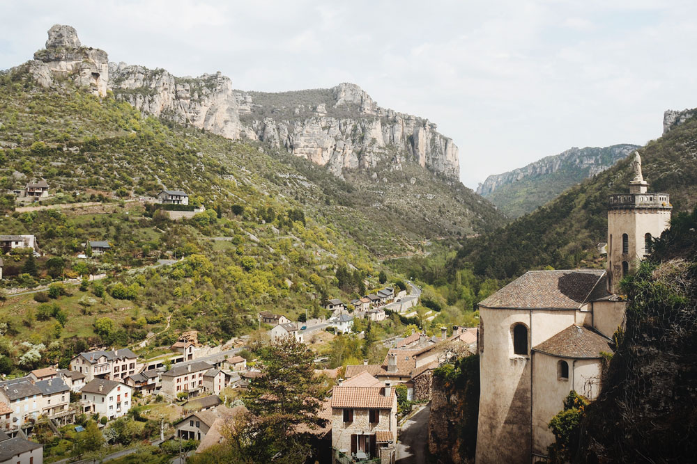 Villages autour de Millau Causse Noir