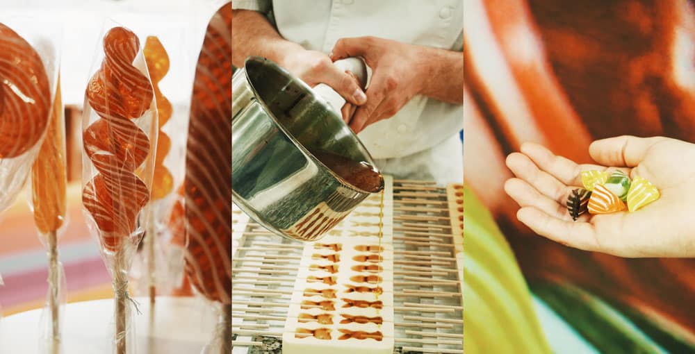 visiter la fabrique de bonbons Julien Pilat Loire