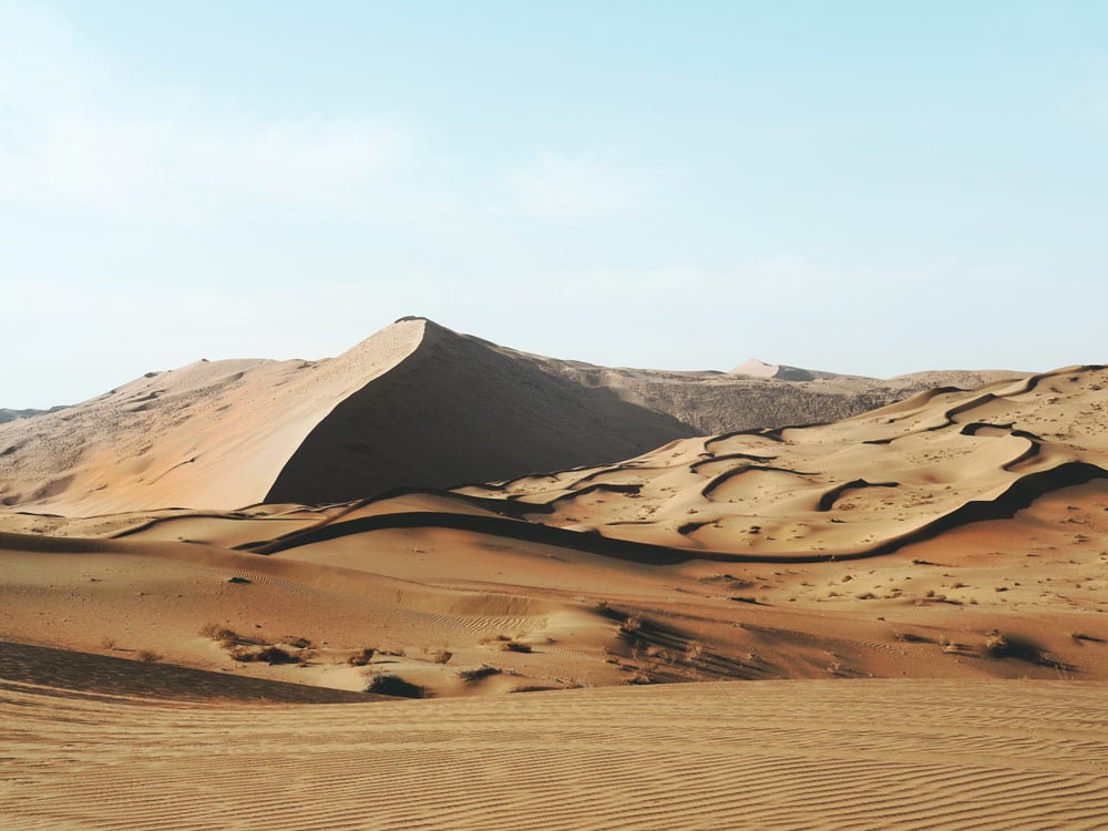 aller dans le désert Badain Jaran Zhangye