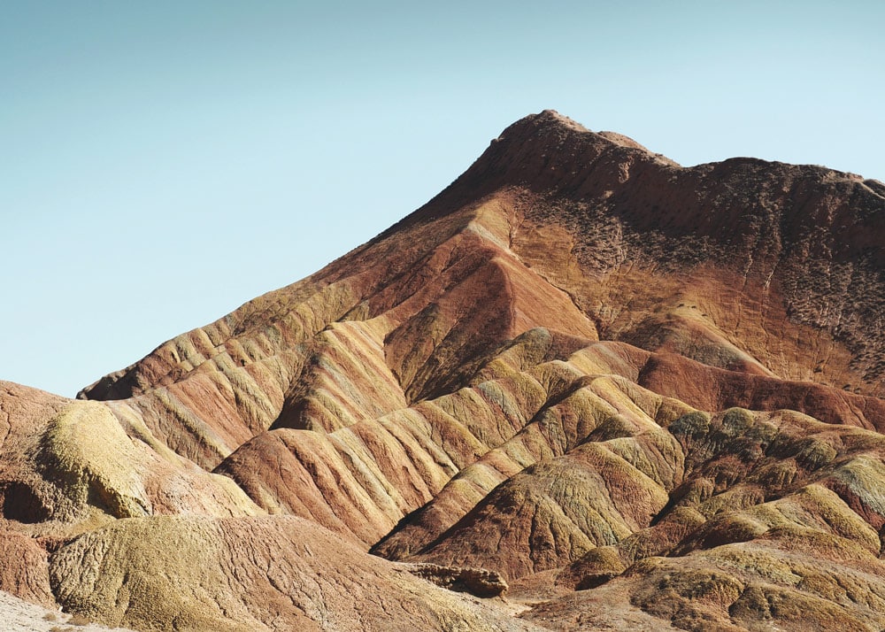 Montagnes arc-en-ciel de Danxia Zhangye