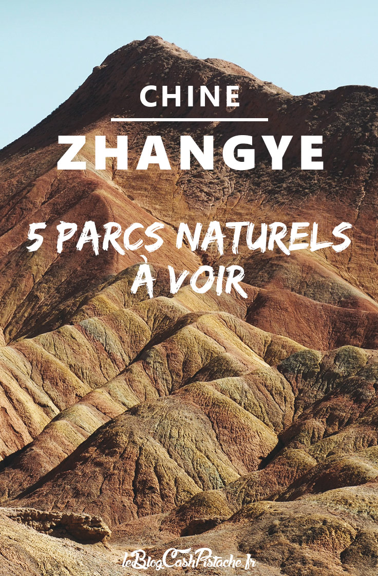 Montagnes Danxia National Geopark Zhangye