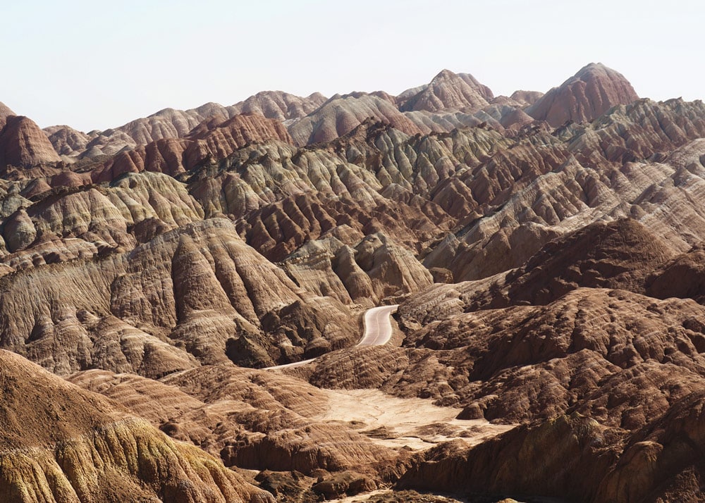 Visiter Danxia parc géologique Zhangye