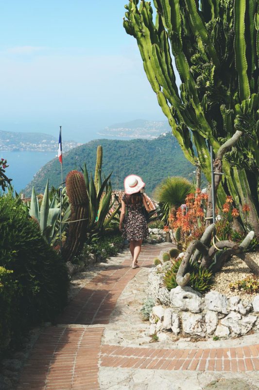 faire jardin exotique Èze village que voir vers Nice