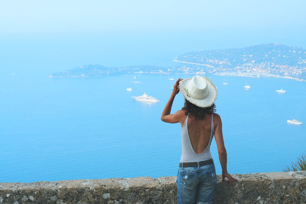 plus beau panorama Côte d'Azur jardin exotique Èze