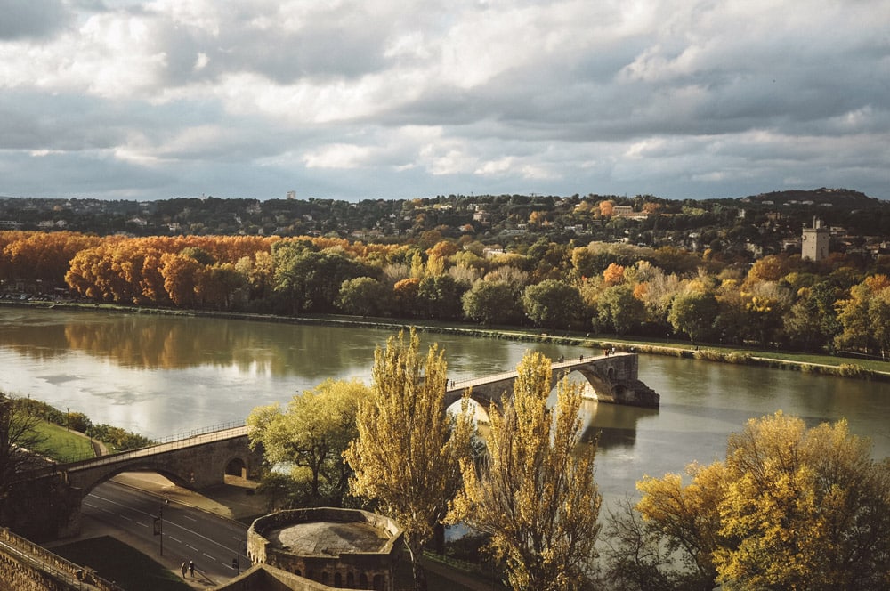 Avignon en automne week end avec enfants Vaucluse