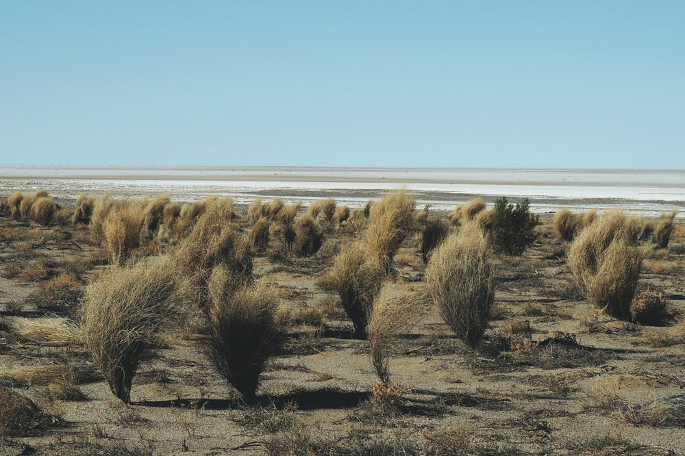 Désert Simpson et Lac Eyre sur la Oodnadatta Track