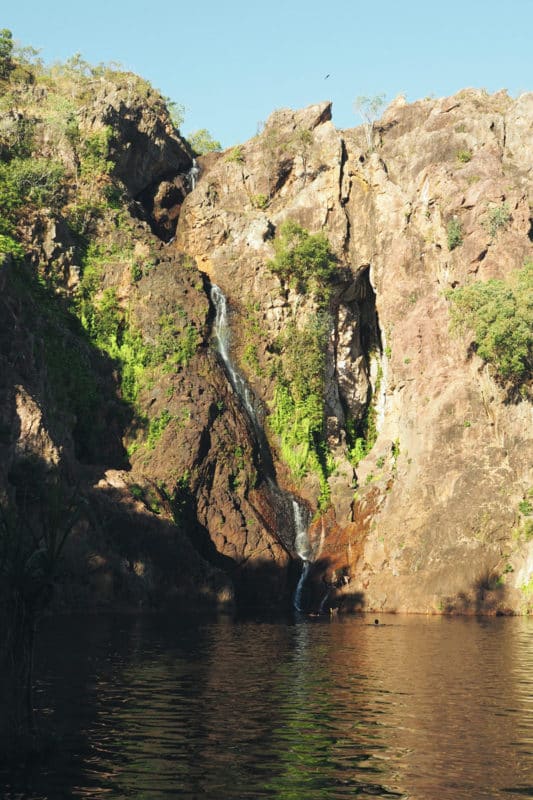 Incontournable en Australie cascade Wangi Falls à Litchfield