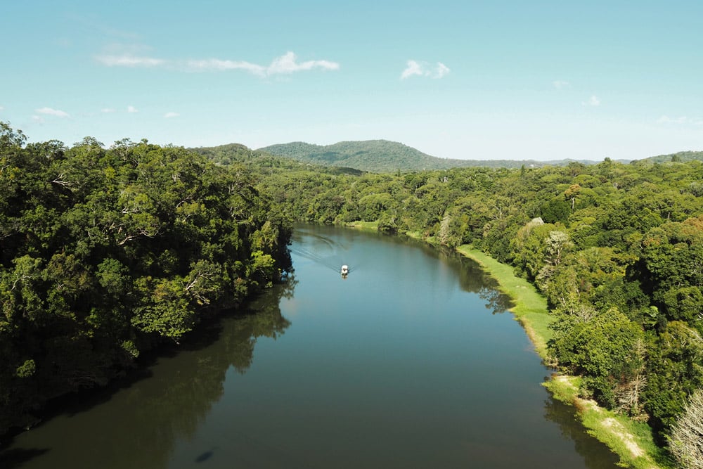 Visiter les Chutes de Barron à Kuranda par le skyrail