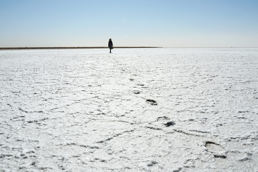 Voir le Lac Eyre en Australie sur piste Oodnadatta