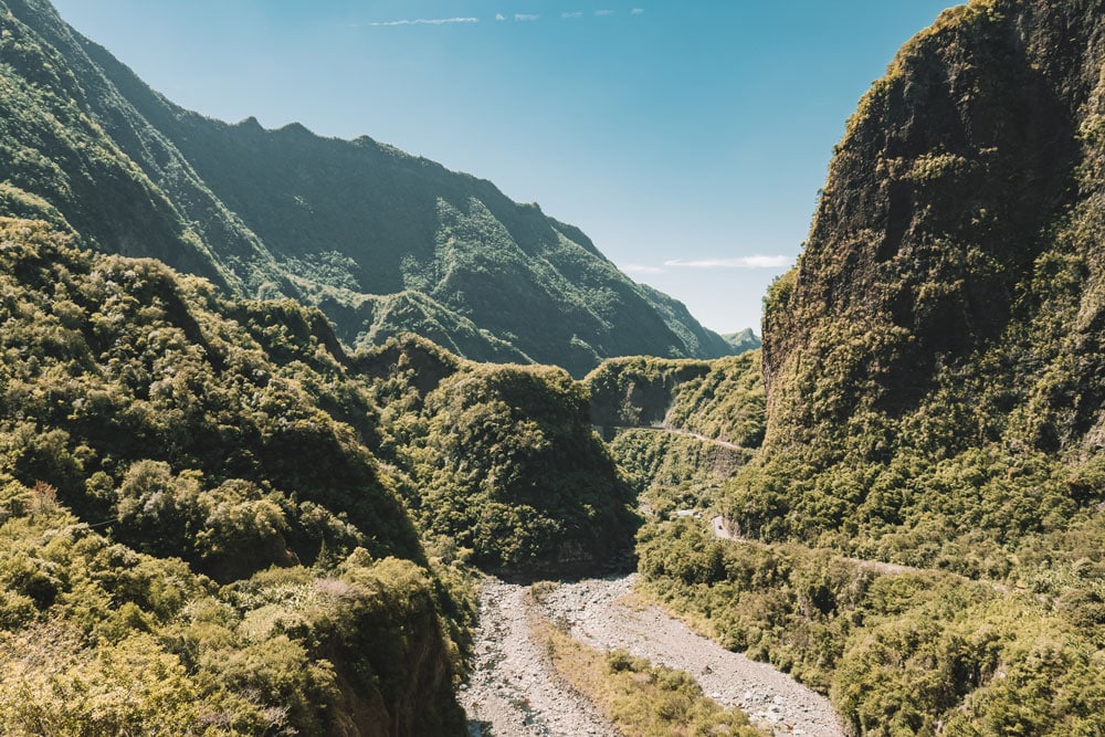 la route de Cilaos itinéraire réunion en 5 jours