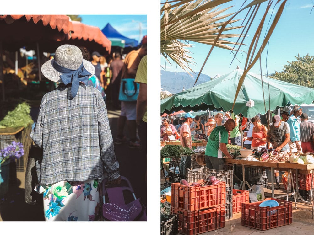 que voir au sud Réunion grand marché St Pierre