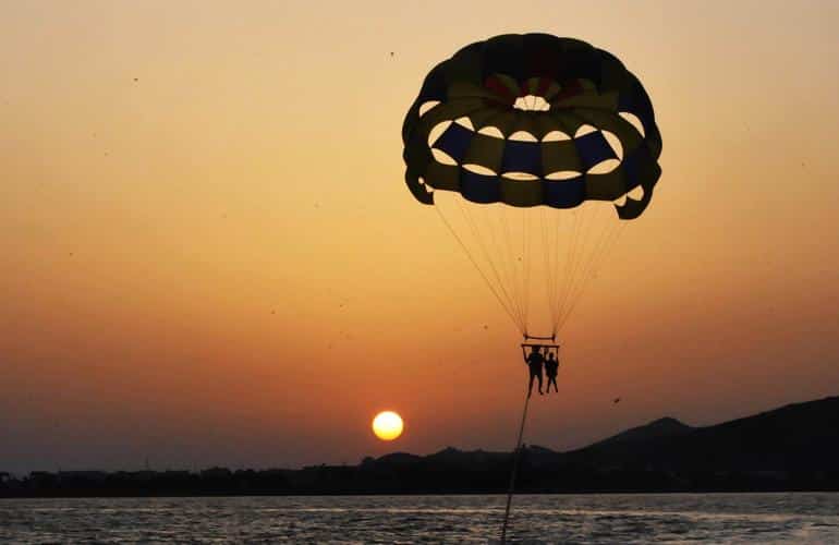 parachute ascensionnel Lanzarote