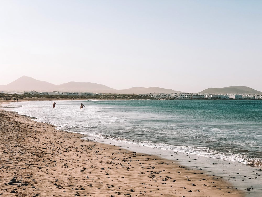 plus belle plage pour se baigner à Lanzarote