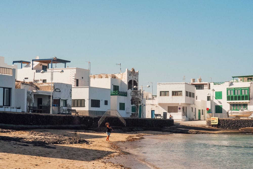 belles stations balnéaires Lanzarote paisibles