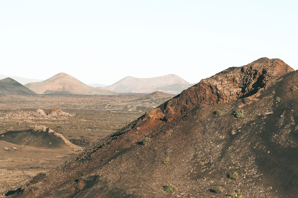 belvédère parc Timanfaya volcans de feu Lanzarote