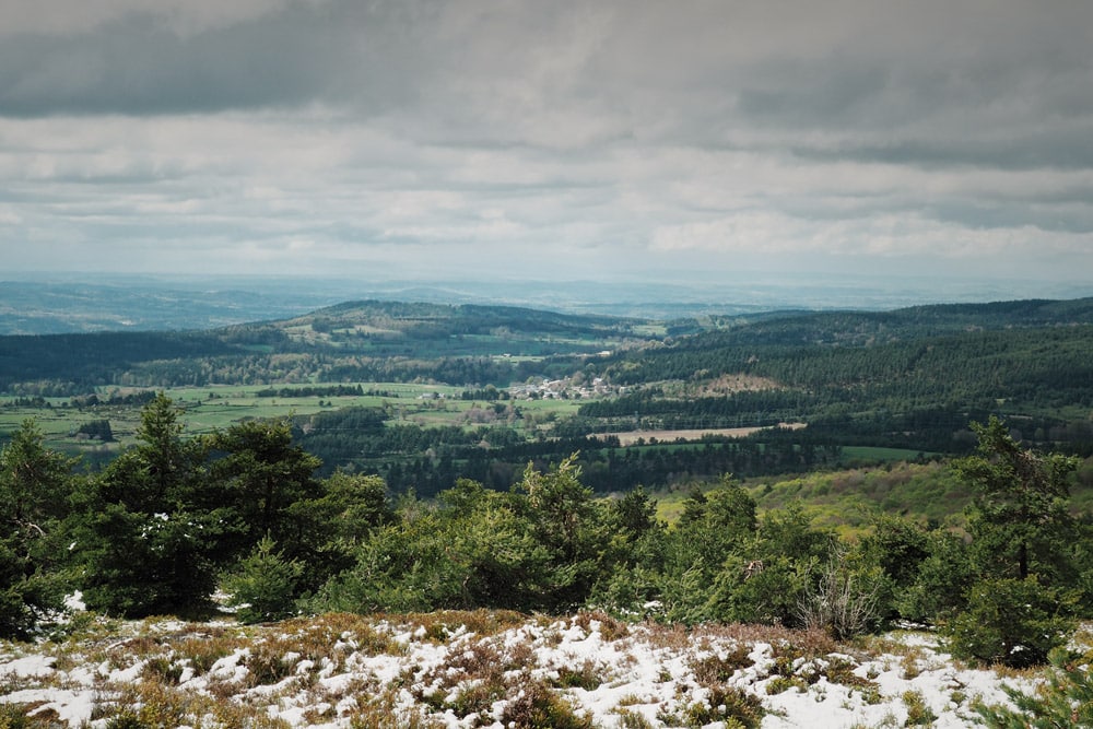 Lozère Haute Loire par chemin de Saint-Jacques de Compostelle