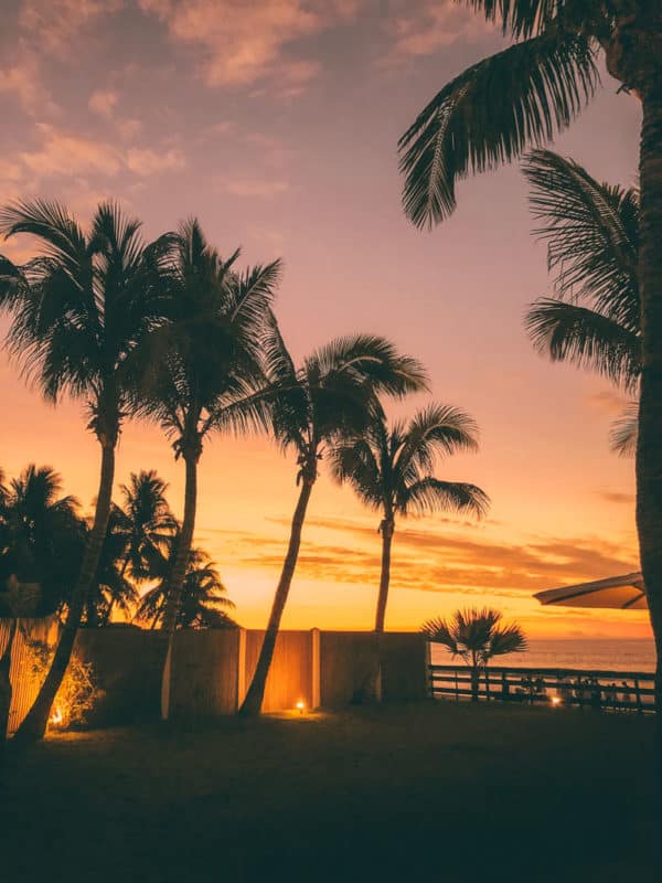 où voir le plus beau coucher de soleil plage Réunion