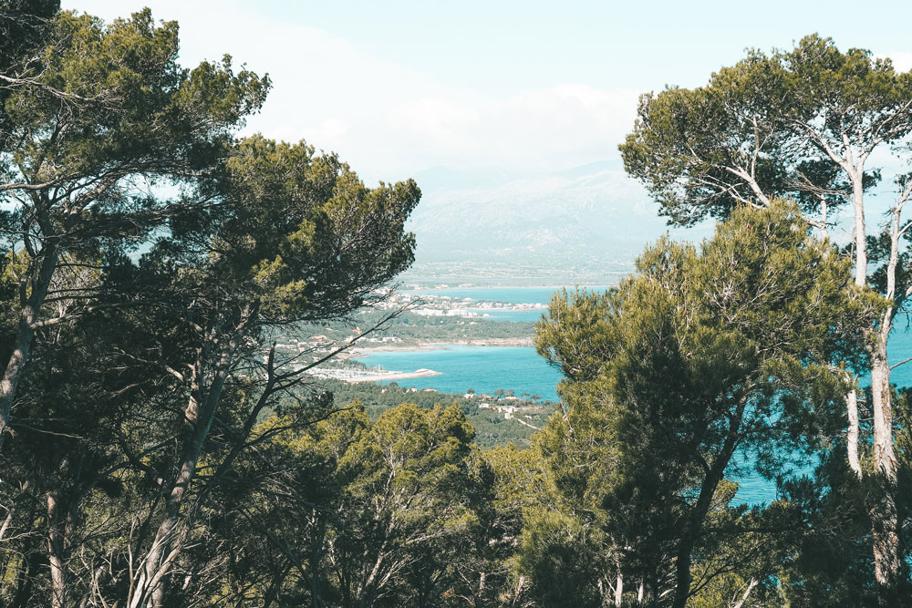 randonner à Majorque en été Cap des Pinar