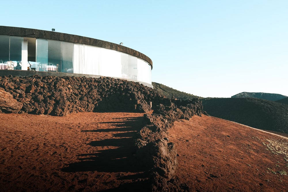 restaurant El Diablo César Manrique parc Timanfaya Lanzarote