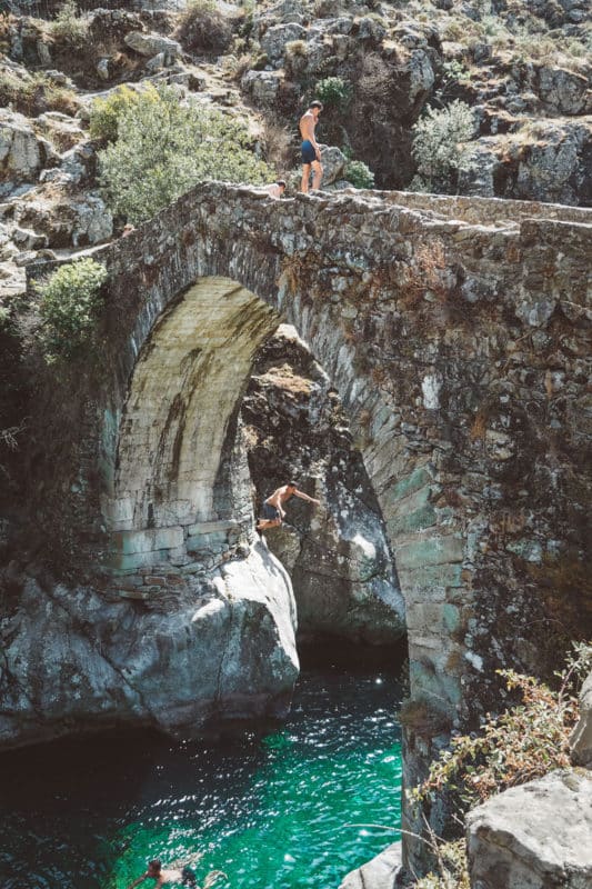 baignade riviere Gorges de l'Asco