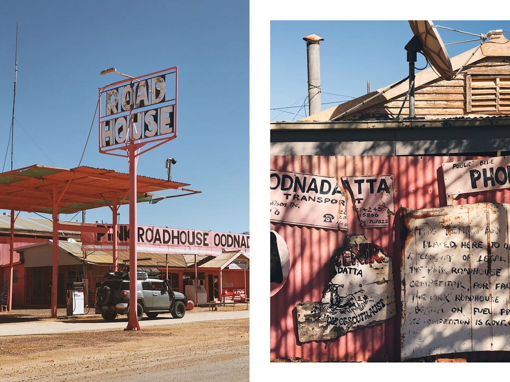 quel road house en Australie Oodnadatta