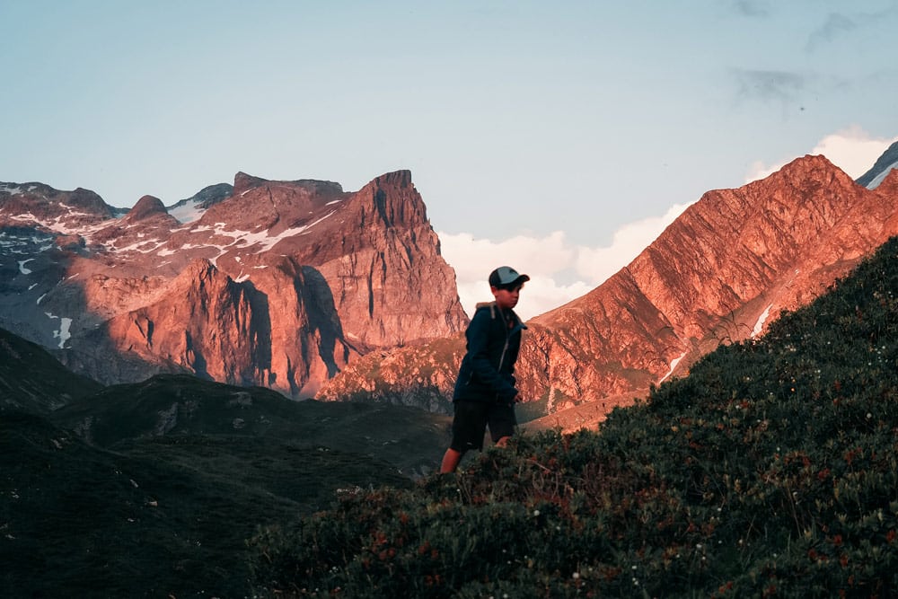 nuit dans le parc national de la Vanoise avec enfant refuge