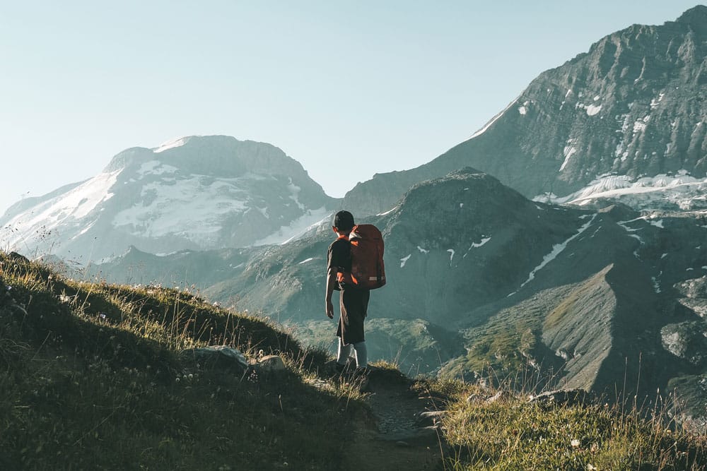 randonnée facile en été glaciers Vanoise