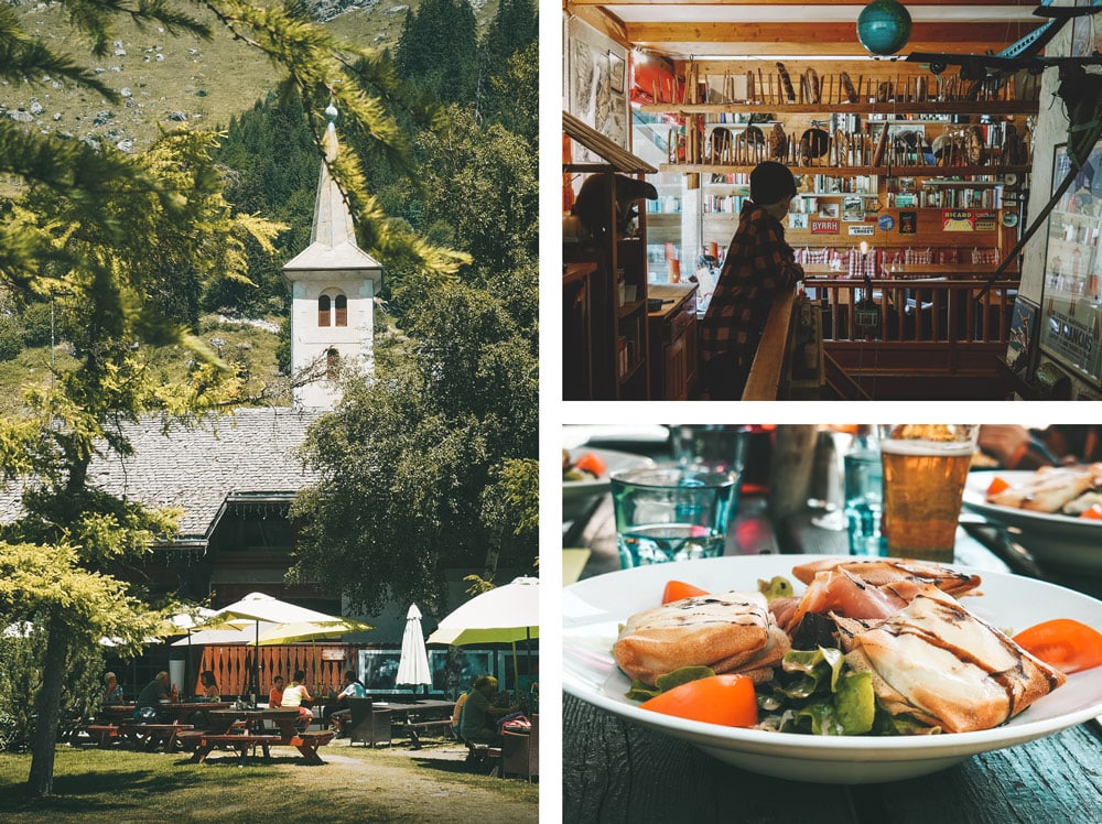 refuge du Bois restaurant Champagny