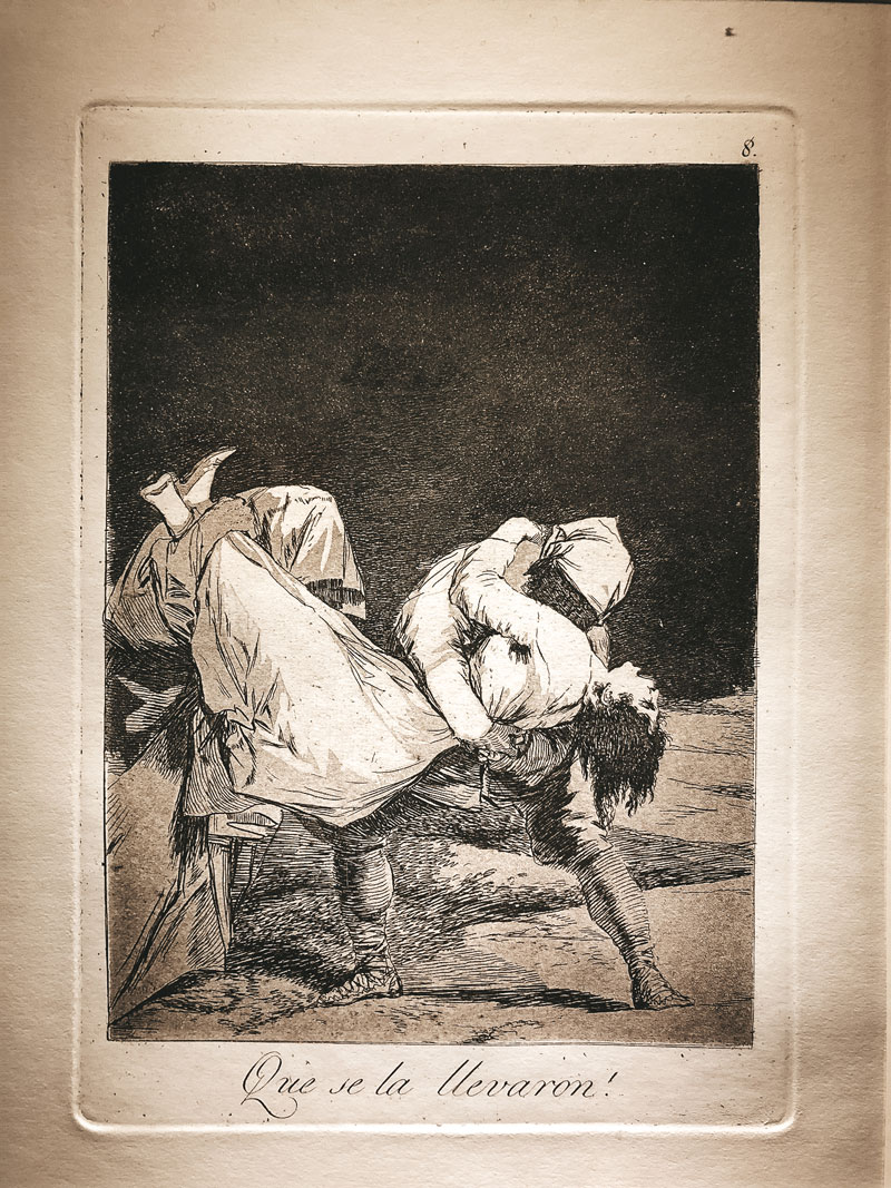 gravures Goya musée Saragosse