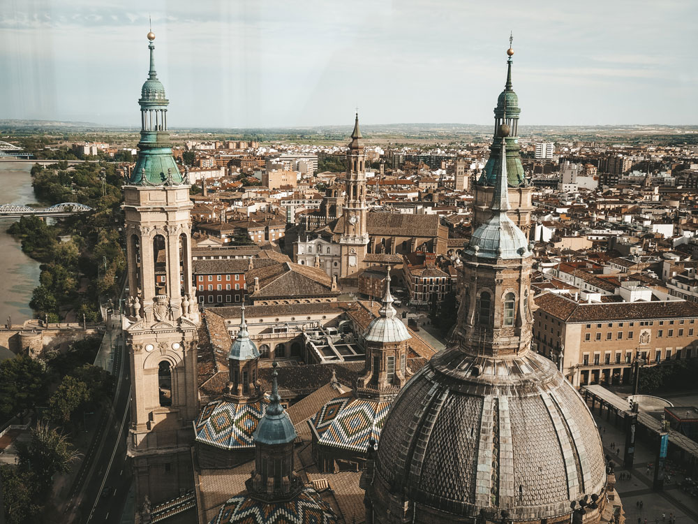 monter tour basilique du Pilar meilleur panorama