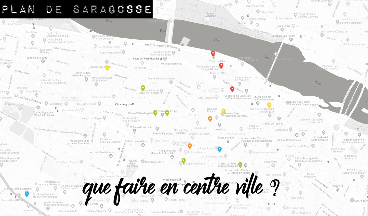 plan de Saragosse choses à faire