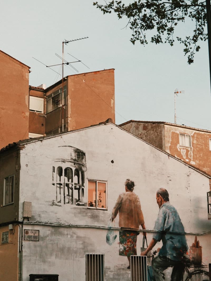 street art Saragosse Udaxto Espagne