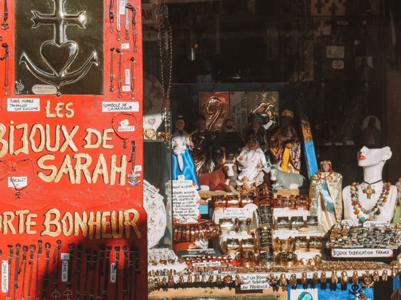 boutique Saintes Maries les bijoux de Sarah