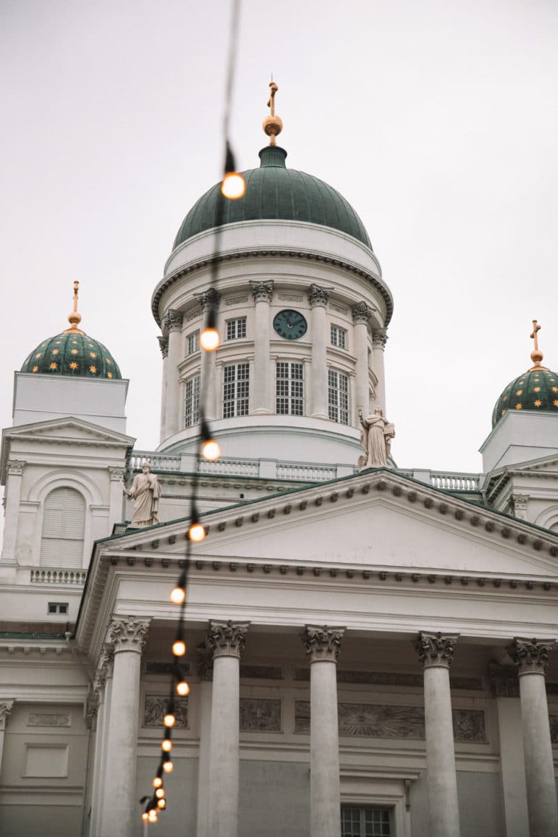 cathédrale Helsinki Finlande