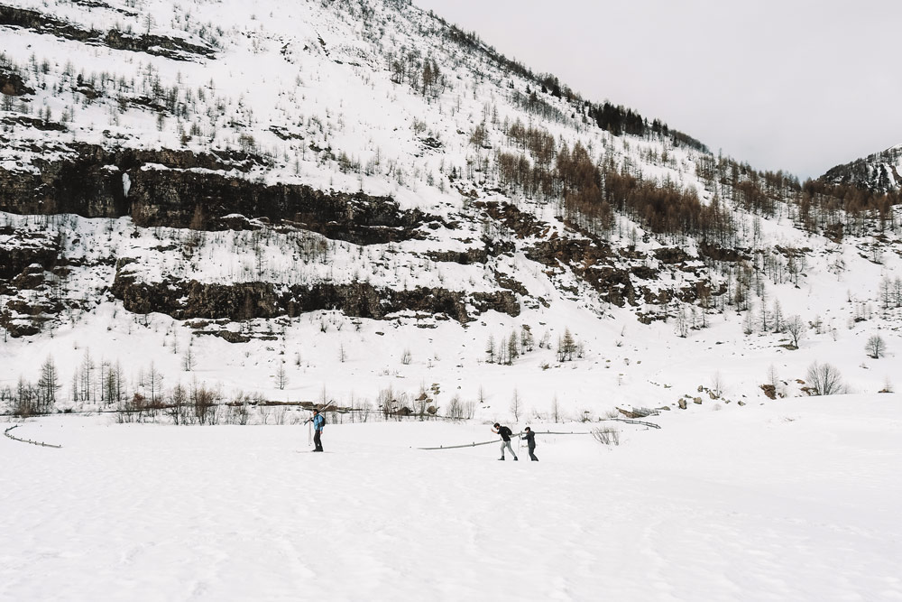 où trouver la neige printemps Champsaur