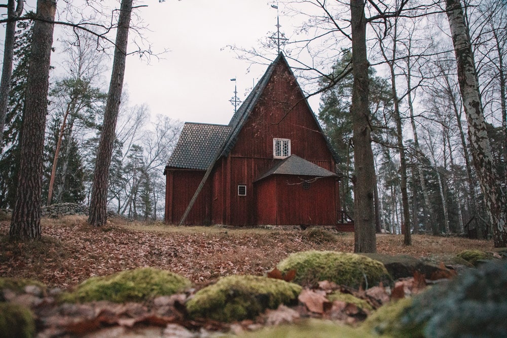 voir des maisons traditionnelles Helsinki Seurasaari