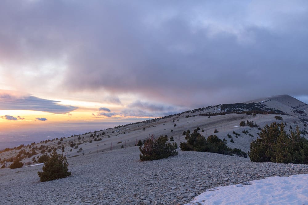 monter au Mont Ventoux Vaucluse