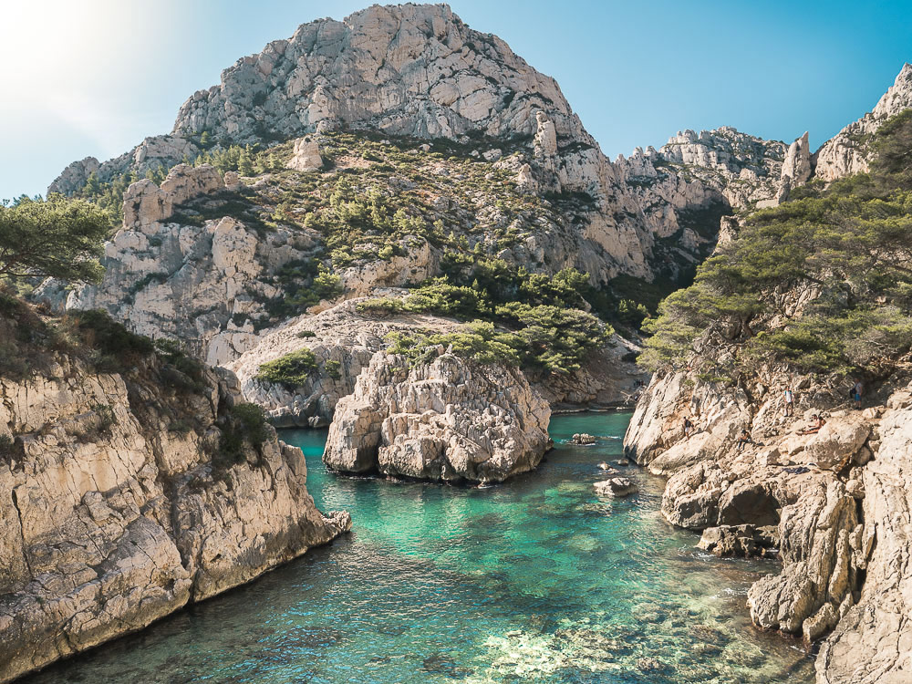 week end nature du sud France Calanques