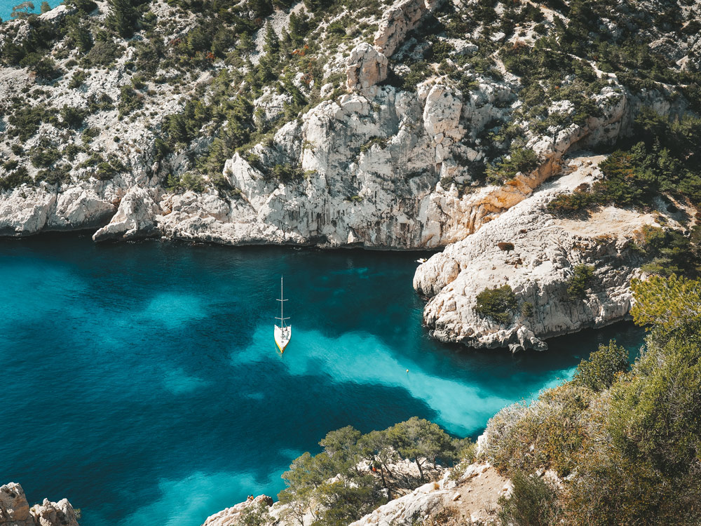 belle criques abritées calanques de Marseille