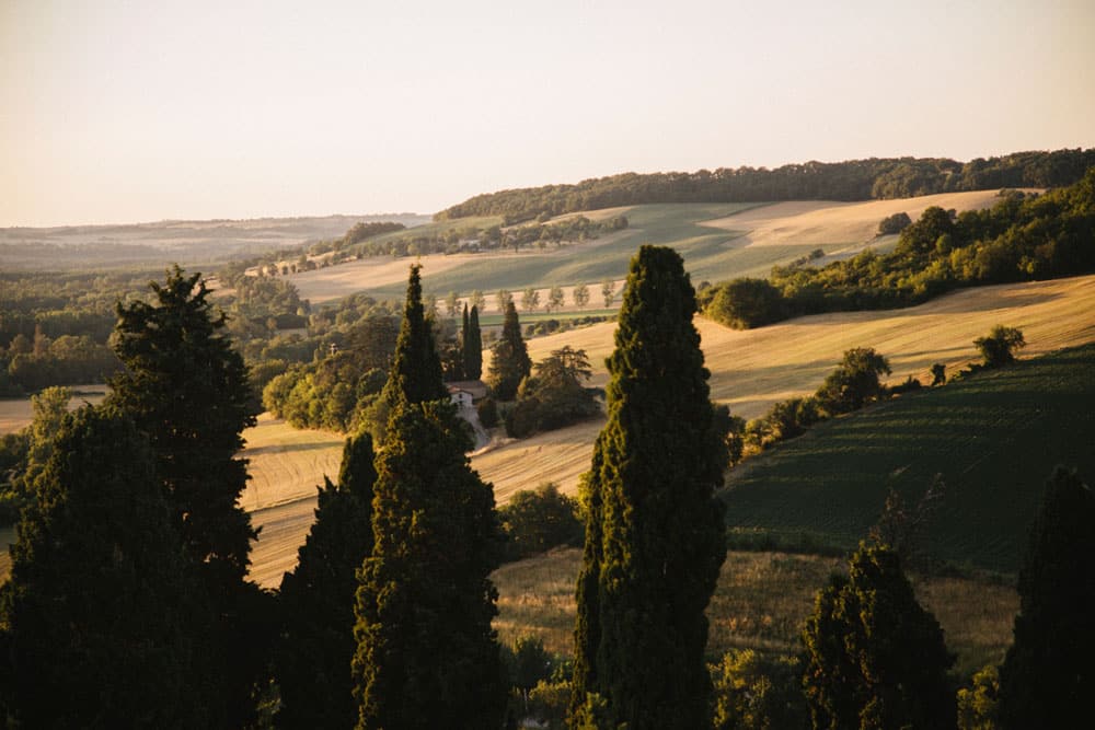 village Lectoure Toscane Gers