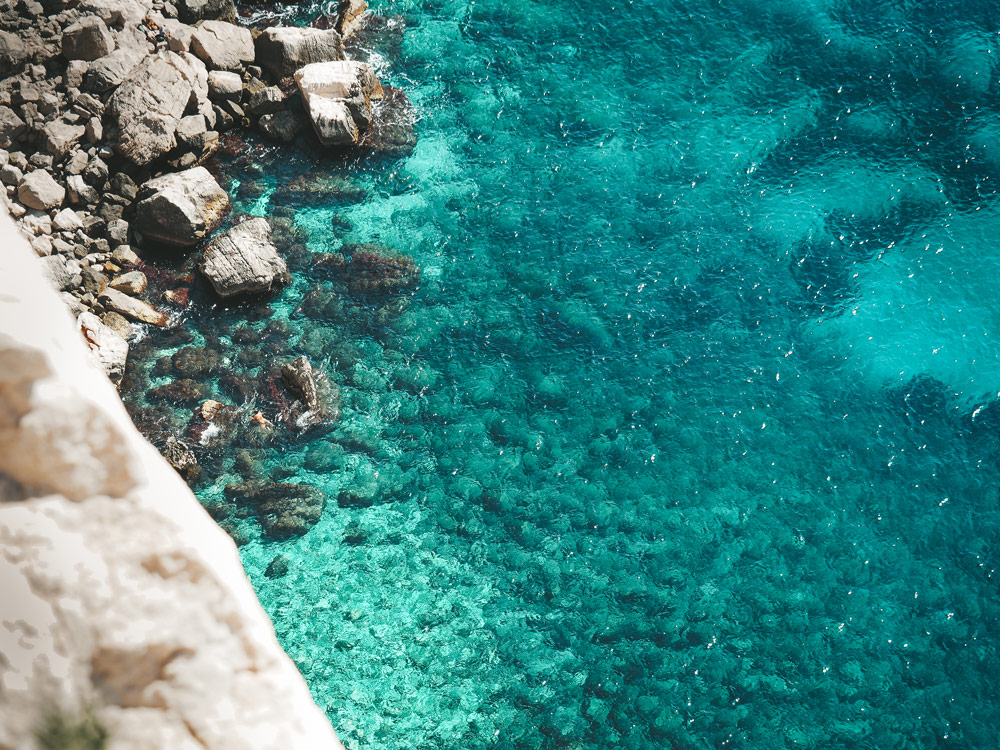 plage des naturistes Calanques de Marseille