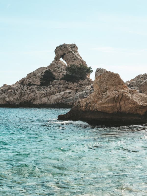 plongeon rocher torpilleur Calanques Marseille
