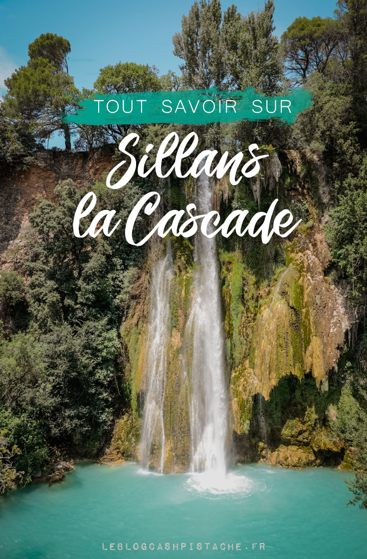 accès rivière et belvédère cascade de Sillans