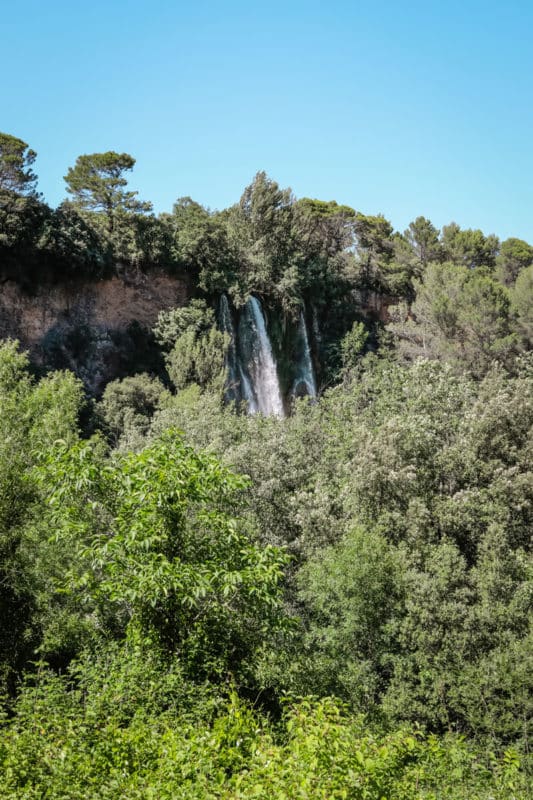 comment aller à la cascade de Sillans