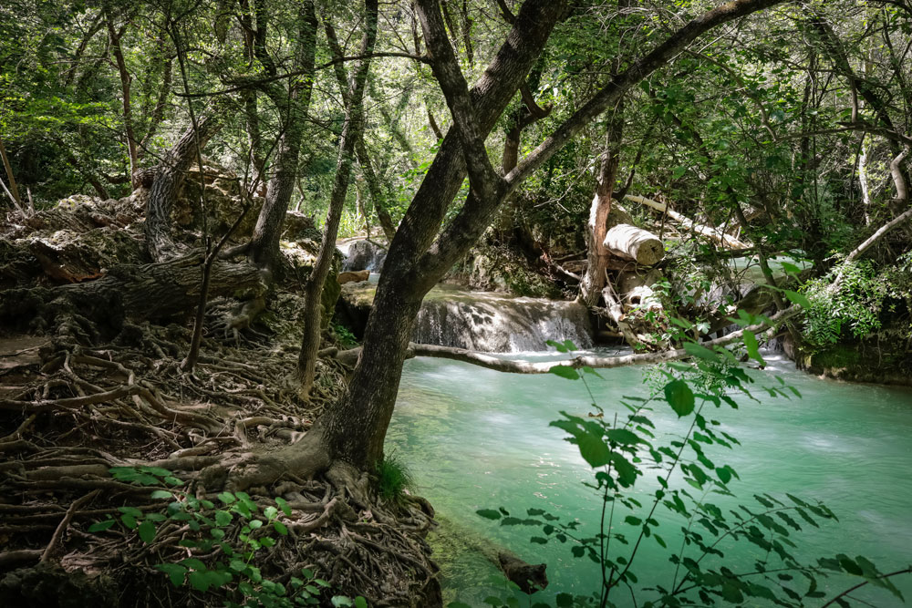 où se baigner à la cascade de Sillans