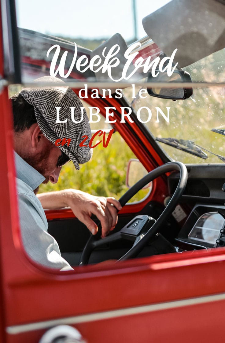 week-end en 2cv Luberon