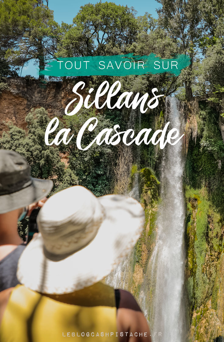 comment voir cascade de Sillans en Provence