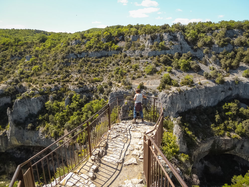 gorges Oppedette promenade nature Luberon